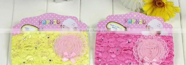 Fabric Lace Baby Head Band
