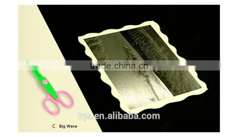 Cheap Price Different Kinds of Scissors/ Small Wave Scissors for Shape Cutting