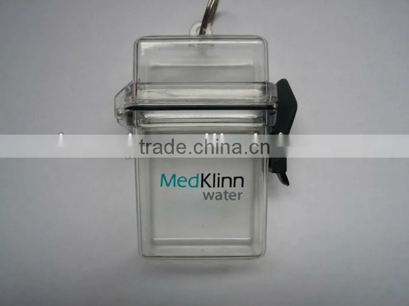 Plasic waterprrof beach box/suitable for iphone containter
