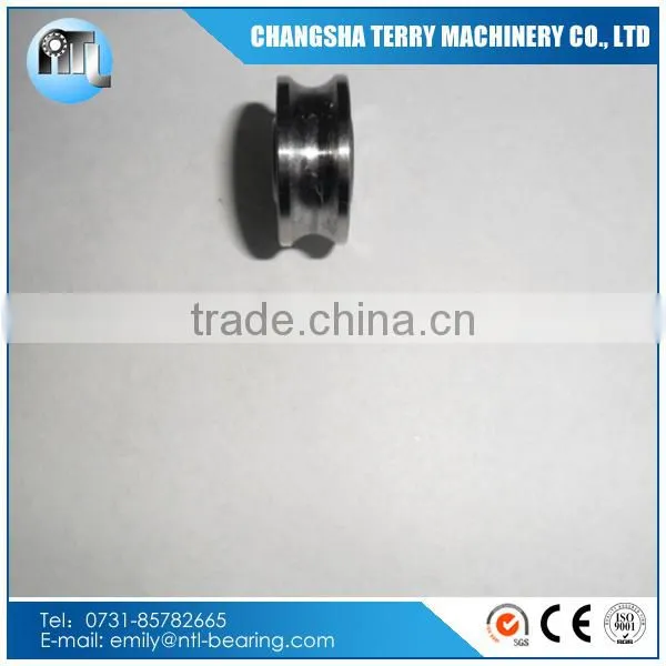 LFR50/5NPP U groove sliding rail plastic wheel track roller bearing