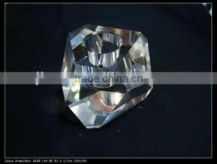 Irregular shape Crystal candlesticks