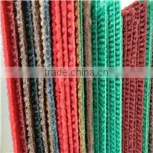 Striped carpet rubber/pvc backing exhibition carpet