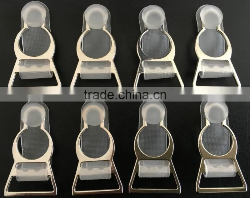 20mm 2017 Dubaa Trading Inc Sexy Lingeries Accessories Silver Garter Metal Suspender Clip NEW Style