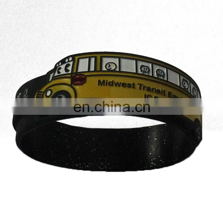 Hotsale 15 Colours Silicone Basketball Wristband Sport Bracelet