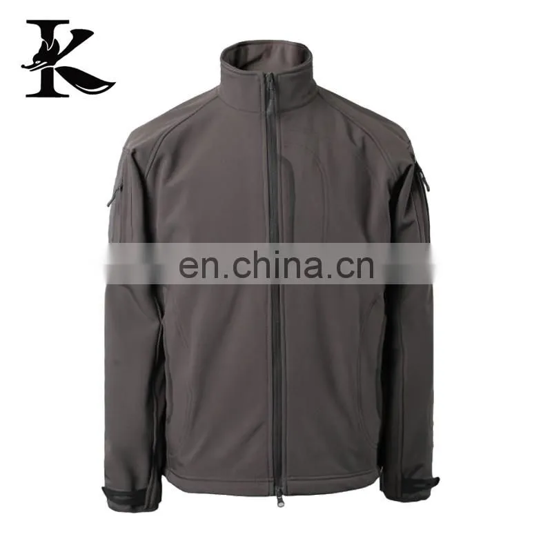Camo softshell hunting jacket