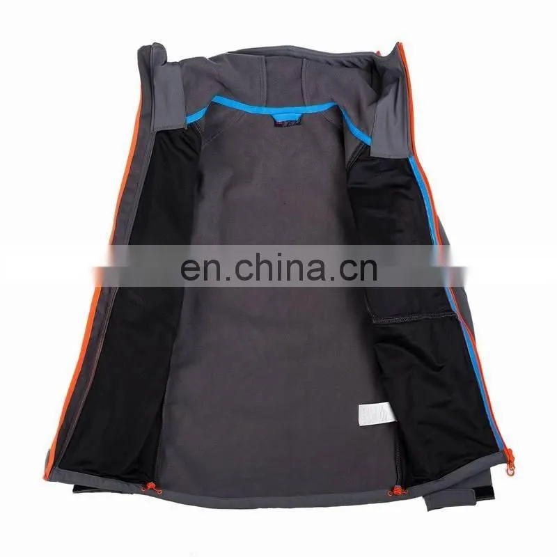 2016 Men's Outdoor WaterproofJacket Blank Softshell Jacket Breathable