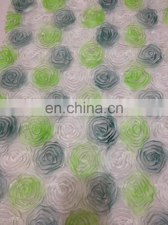 Custom Made Design Or Size Lurury Rosette Table Runner For Round Tables
