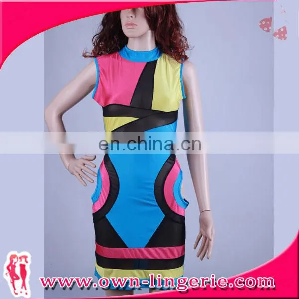 Womens Summer one piece Sexy Bodycon Midi Dress