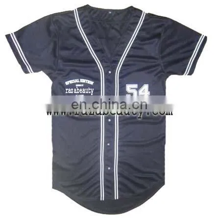 100% polyester blank baseball jerseys, Custom Baseball Jerseys