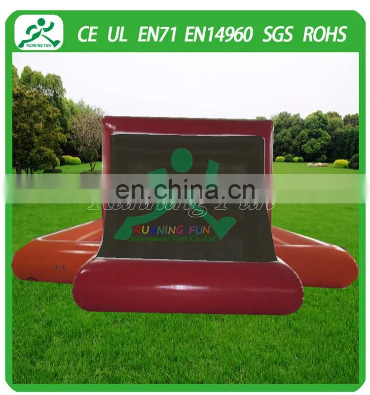 New design airtight inflatable soap soccer fielda, inflatable soap football field, inflatable water soccer field