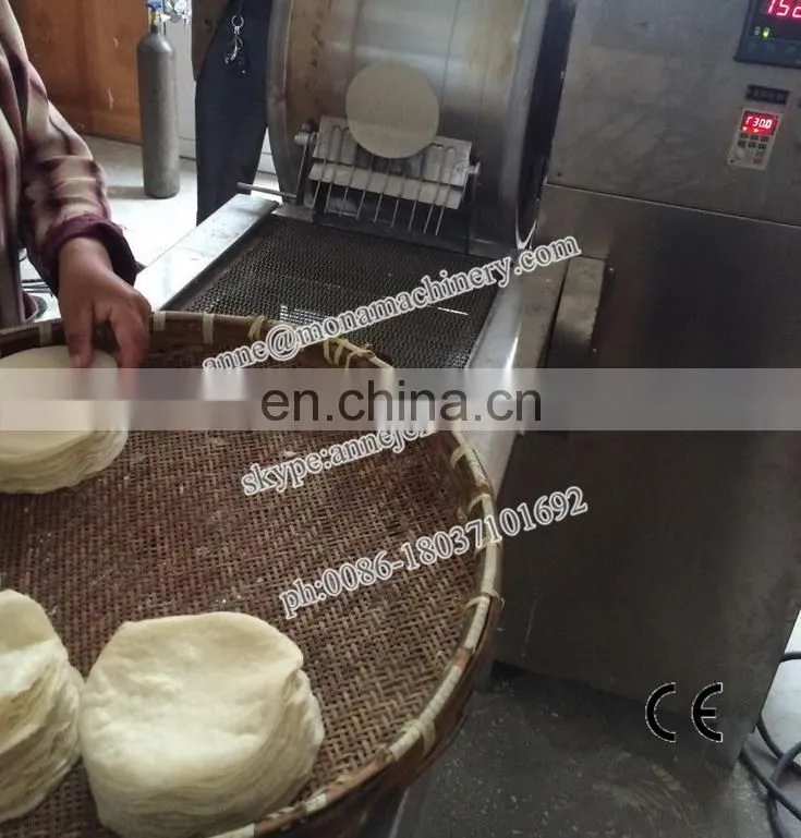 spring roll sheet/skin making machine/spring roll sheet making machine