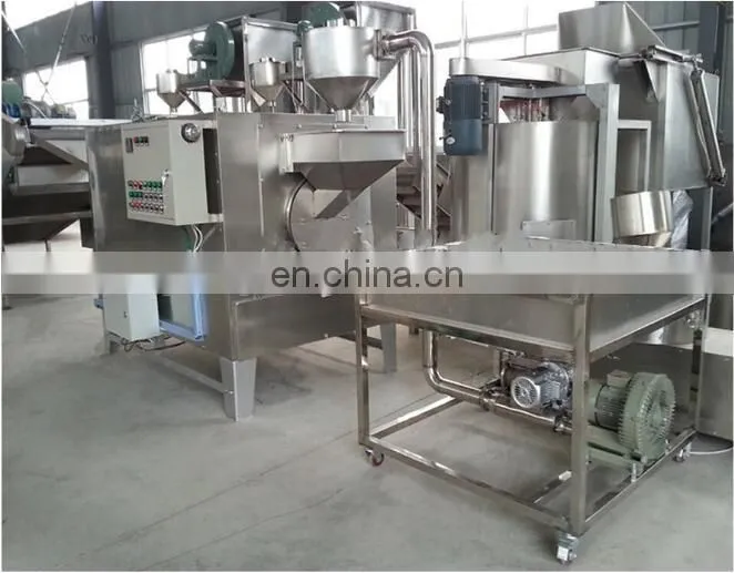 Continuous Automatic Groundnut Almond Pepper Paste Walnut Grinding Filling Machine Peanut Butter Production Line