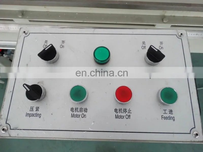 PVC Window Door Cutting Saw / UPVC Double Head Mitre Saw PVC Window Machine