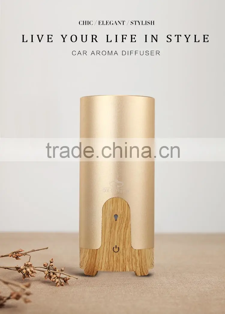 2016 waste oil burner Grey decoration car purifier Essential oils therapeutic grade scent air machine GX-B02