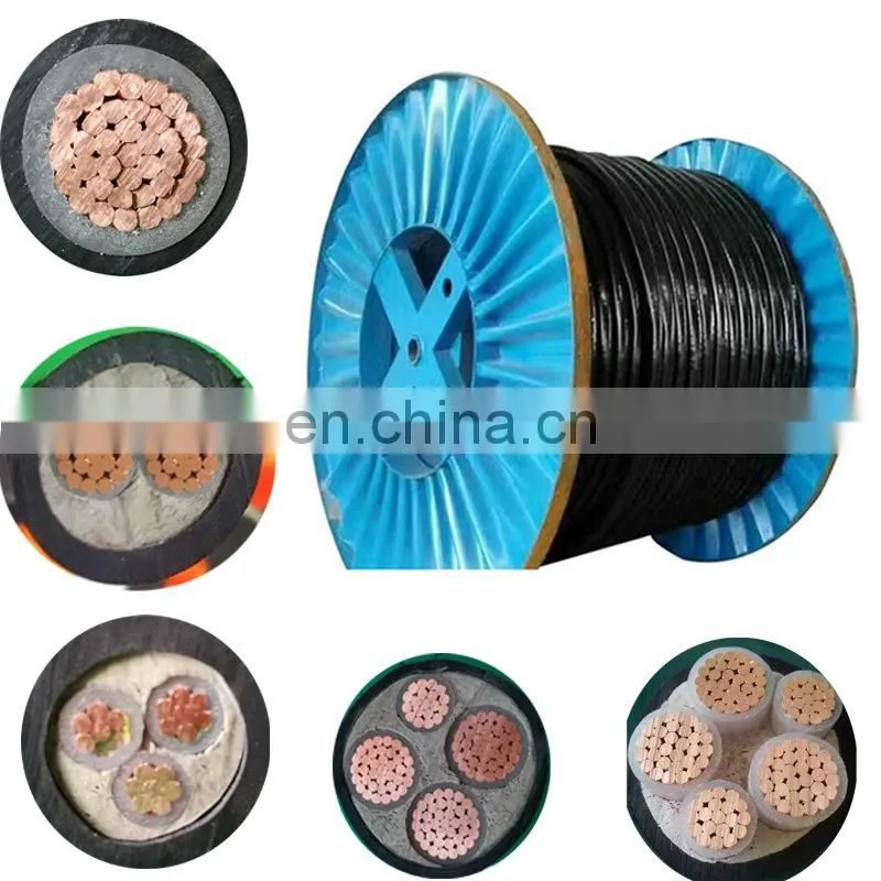 Electrical medium voltage XLPE insulated PVC jacket power cable 0.6/1KV 450/750V 350/500V