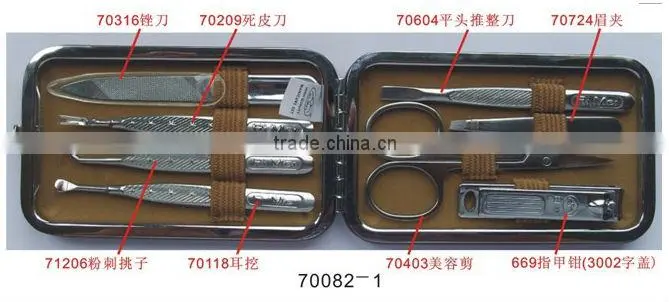 professional manicure pedicure tool/ manicure set