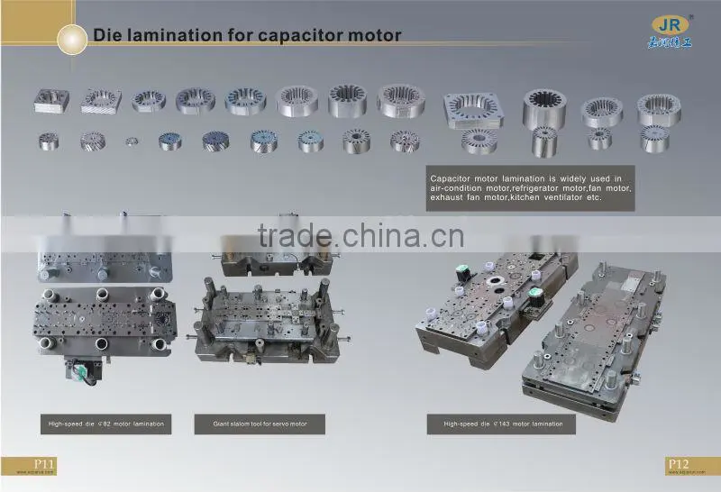 progressive stamping tool/mould/die for motor silicon steel lamination core , motor stator rotor stamping tool