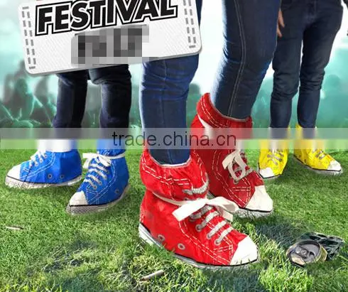 antislip shoes cover rain shoes cover whole printing PVC shoe cover