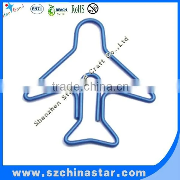 Funny assorted colorful paper clips pouch