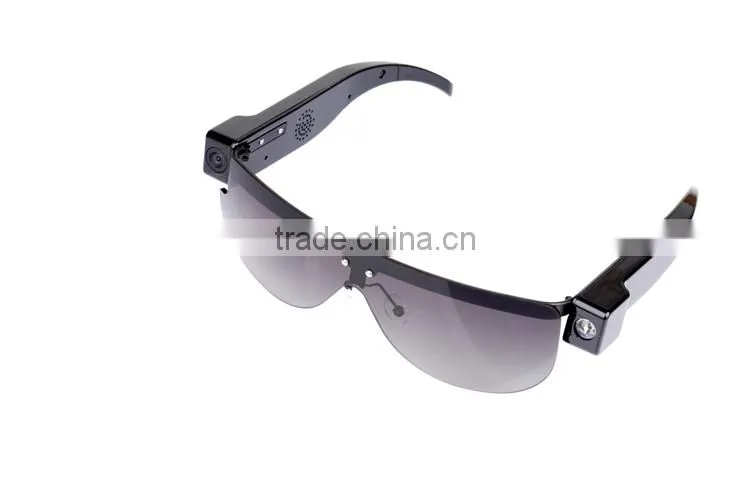 2Mega WiFi Sunglasses IP Camera HD 720P@25FPS WiFi Action Camera Glasses with Android IOS APP and PC CMS For Online Remote View