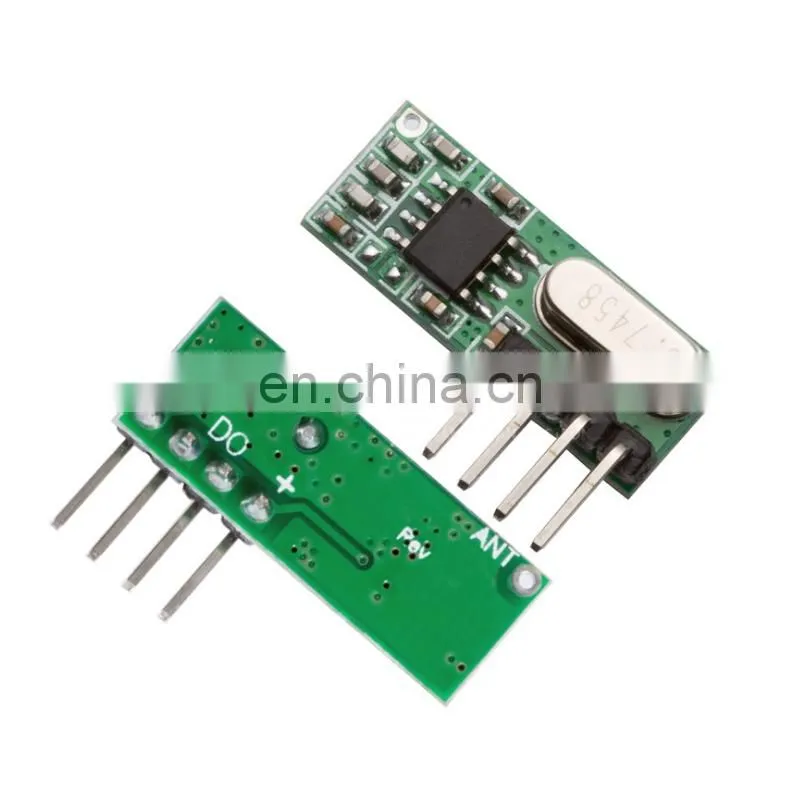 Micro ultra small volume 5 volt high frequency superheterodyne wireless receiving module
