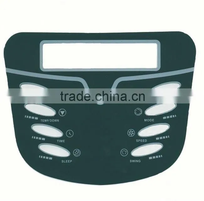 Mambrane switch panel sticker