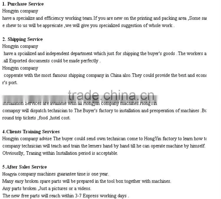 2014 HongYin Machinery New Design Automatic BOPS Thermoforming Machine