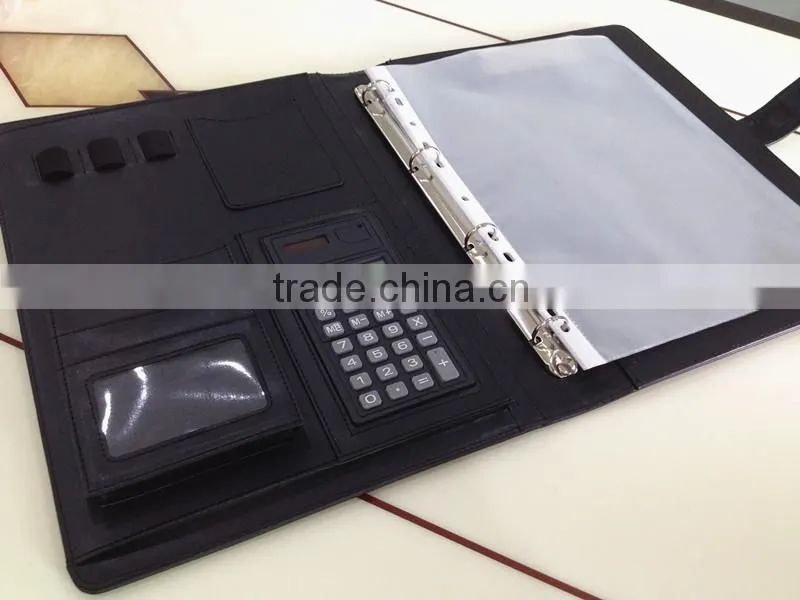 PU leather conference file folder NS--0415