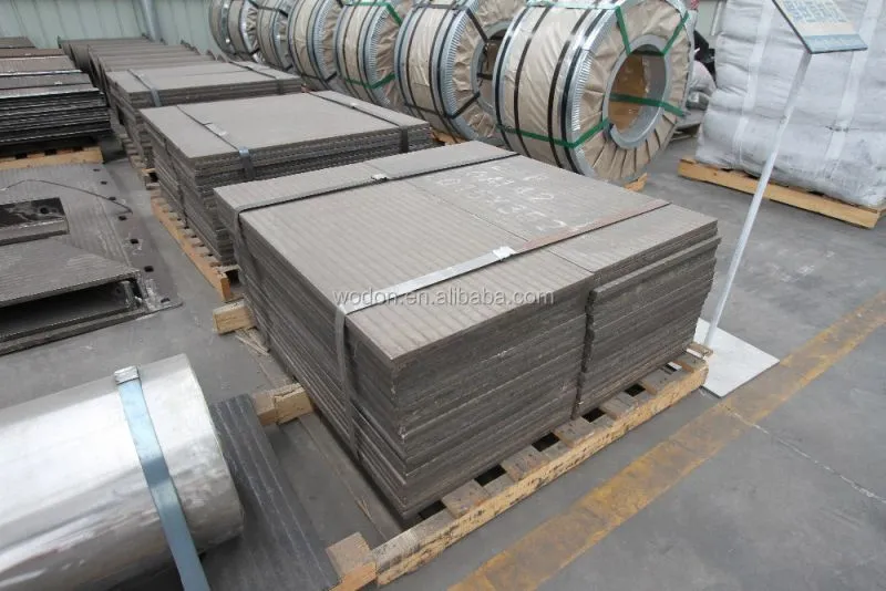 Hardfacing Bimetal Steel Wear Resistant Plate 58-63 HRC - Ideal for Mining & Construction Equipment