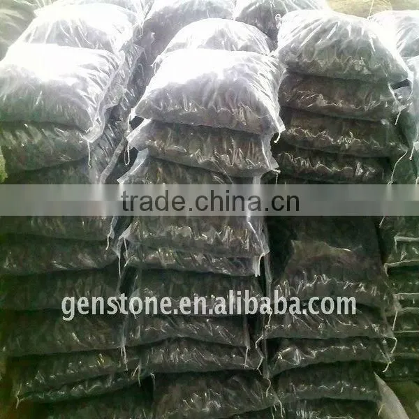 sample of five color pebble stone