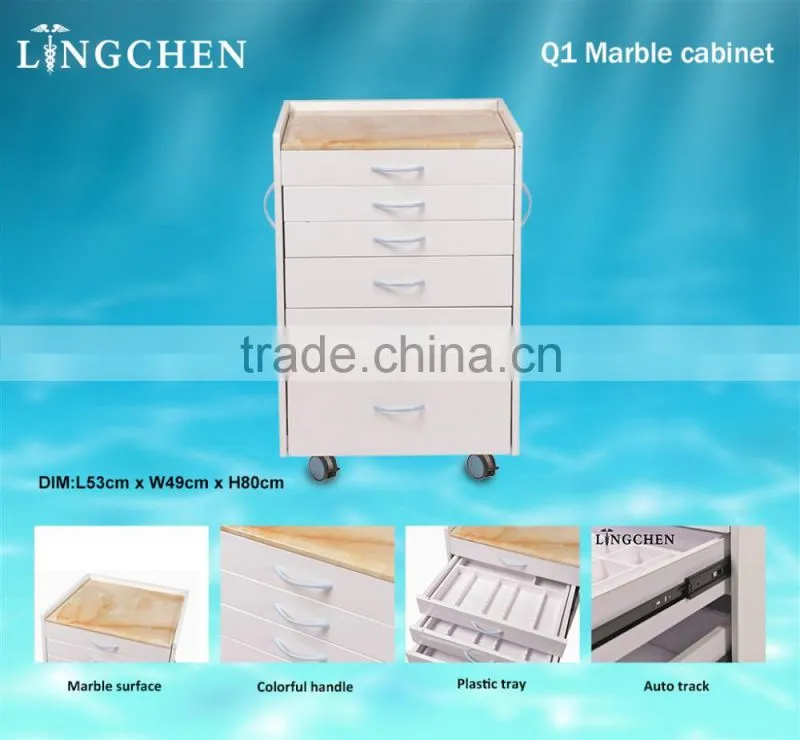 Guangzhou Manufacturer Mobile Dental Cabinet, Movable File Cabinet