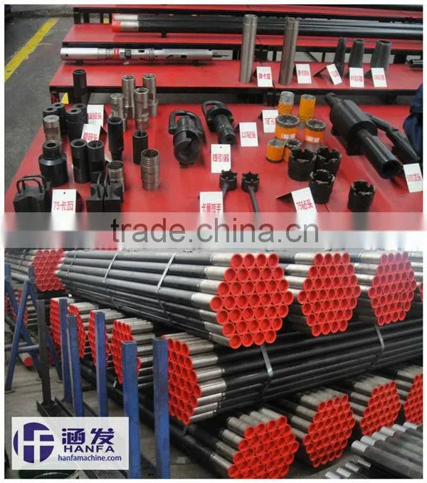 Ghana gold prospecting! HF-6 professional core drill equipment