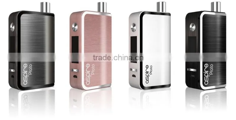 large stock Aspire Plato 50w TC kit with tank build in plato kit 50W TC start kit