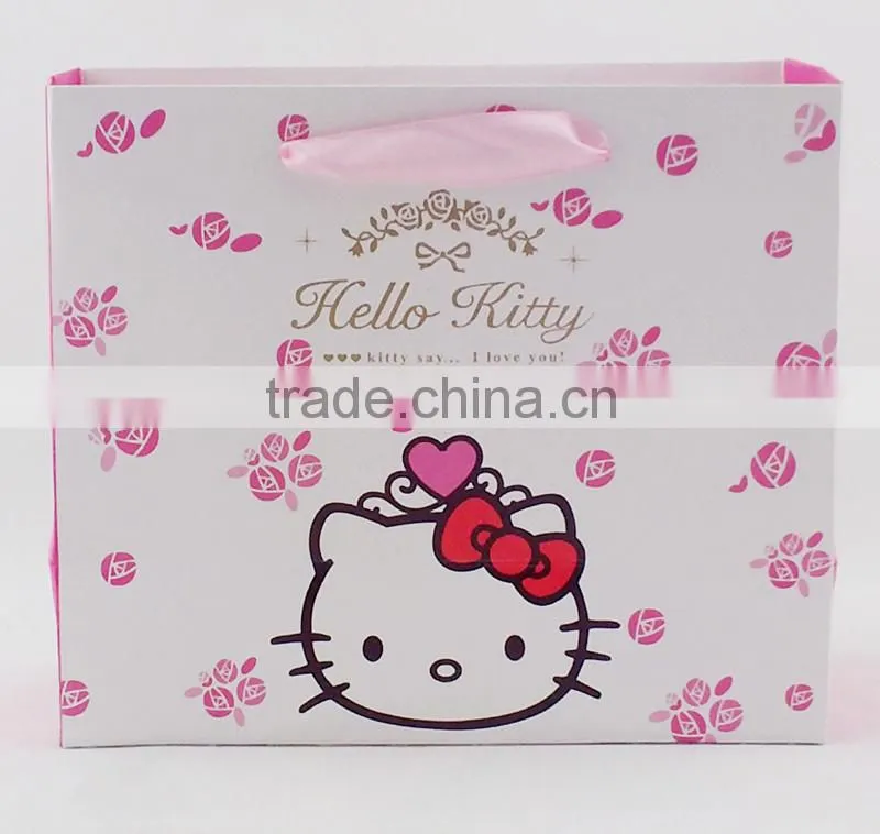 shoe shop paper bag packaging for business promotion