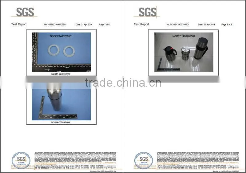 LFGB/SGS stainless steel vacuum coffee pot 1.2L/1.5L/2.0L