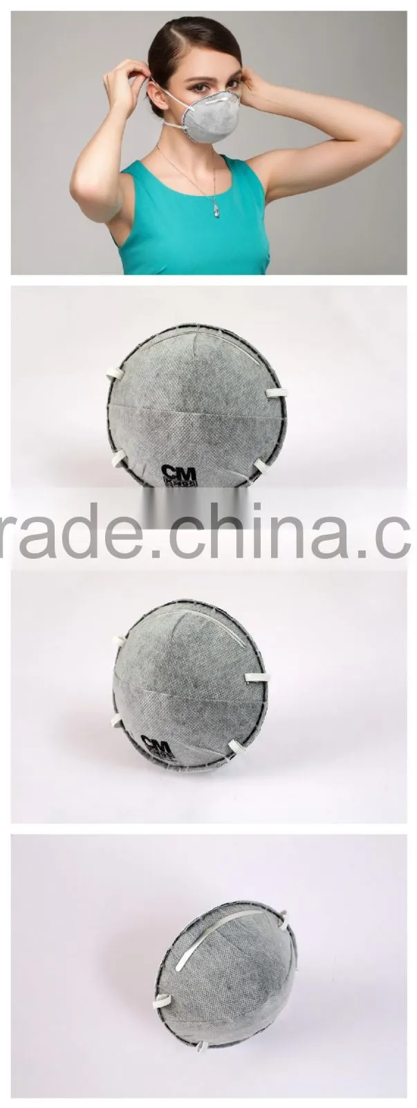 CM custom gas respirator mask bong with N95 FFP1/FFP2 respirator