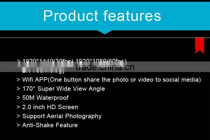 Hot selling sport handycam with high quality