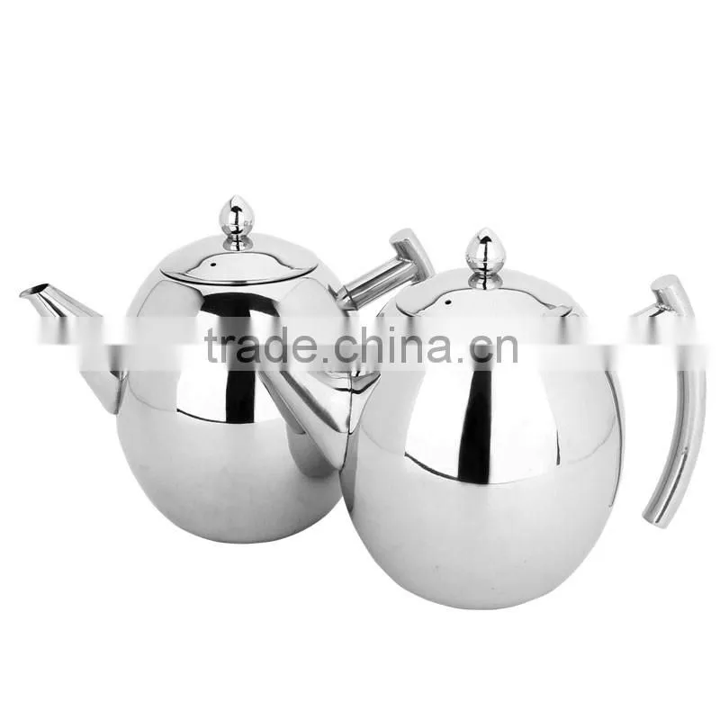 Built-in tea strainer stainless steel pour over coffee drip kettle 1L/1.5L/1.8L