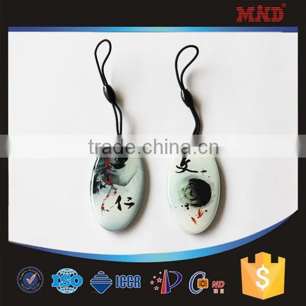 MDT73 Latest rfid crystal epoxy smart card
