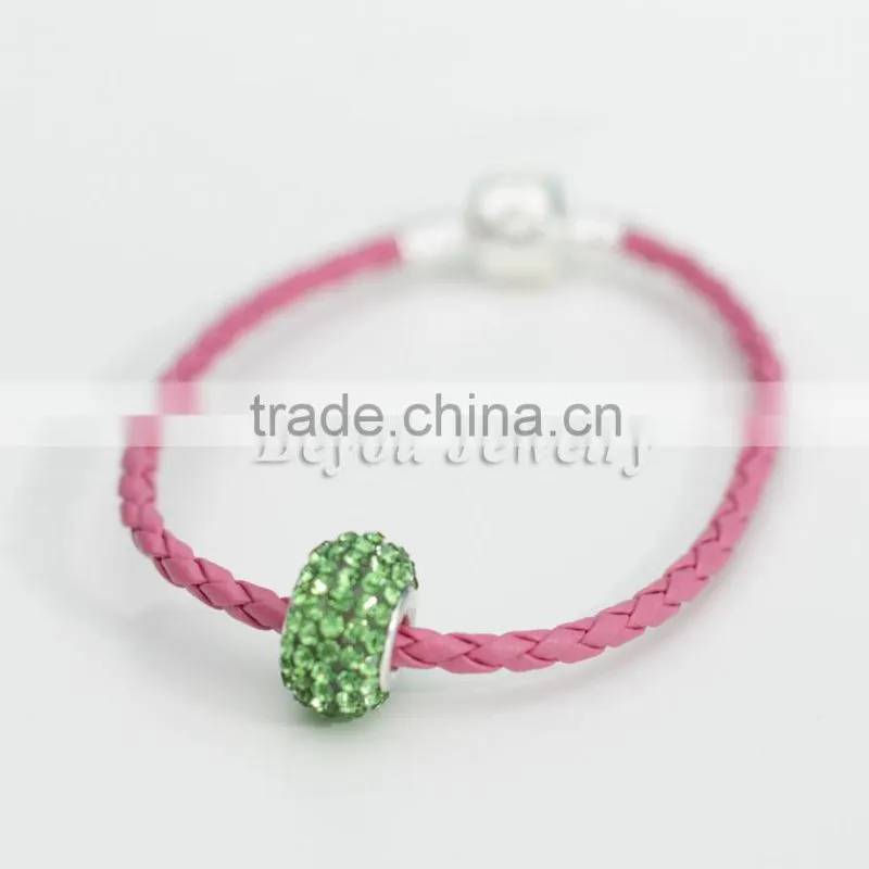 Customized AKA pink and green for Sorority and Fraternity AKA Heart cuff Banglet Jewelry