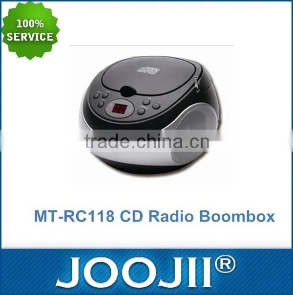 CD Boombox With FM/AM Radio And USB/MP3 Input And Aux-in Output