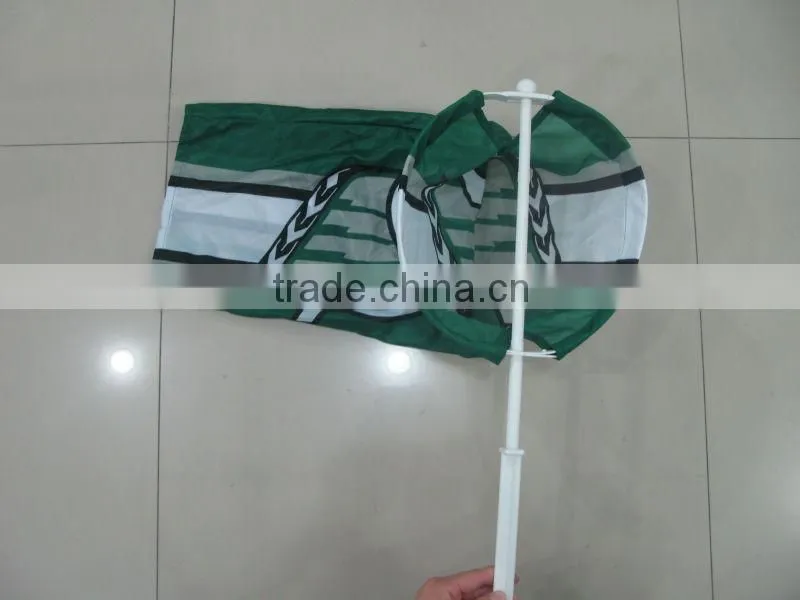 Promotion item custom logo printing car windsock flags