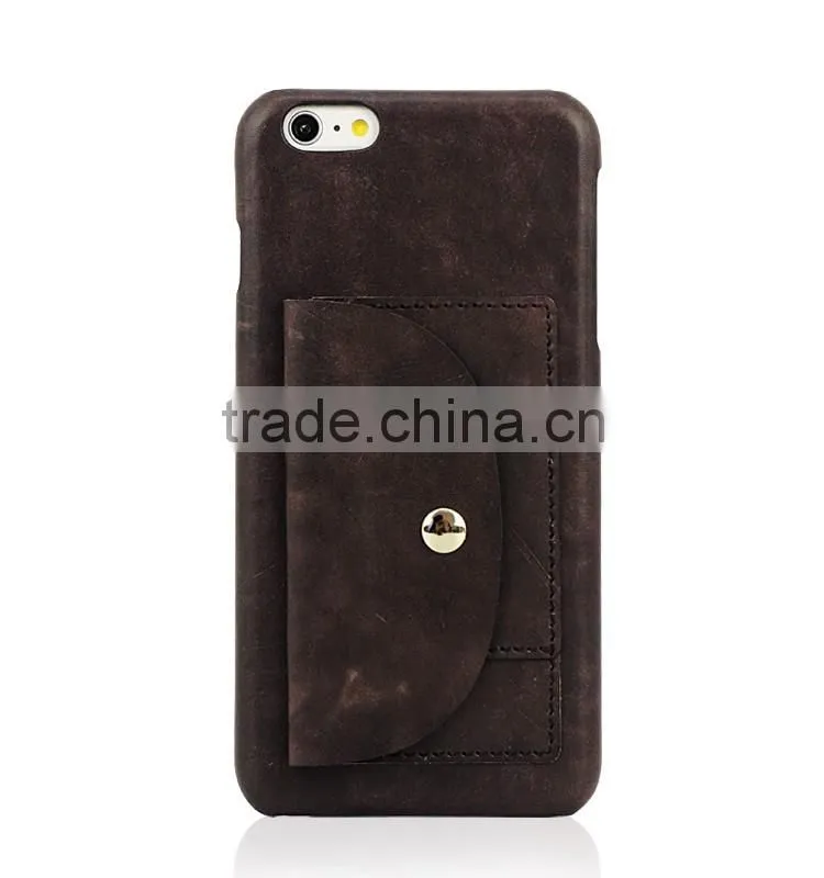 Guangzhou Hot selling leather mobile phone case for iphone 6 phone case