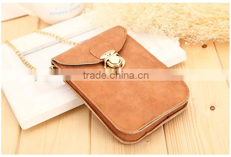 Wholesale ladies mini messenger bag retro one crossbody cell phone purse