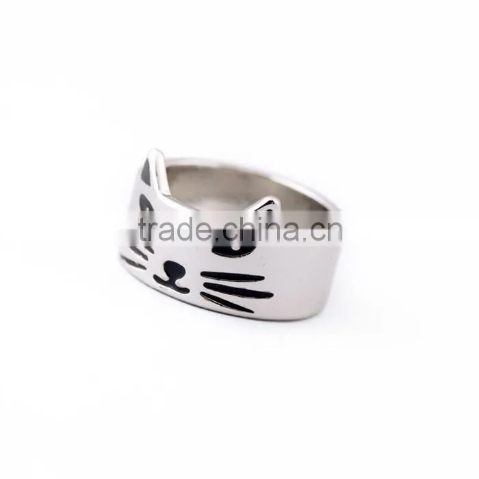 FASHION PERSONALITY RING,CUTE CAT RING