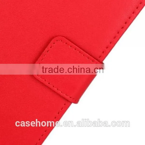 Plain PU Leather Protective Cover Flip Case For HTC One X