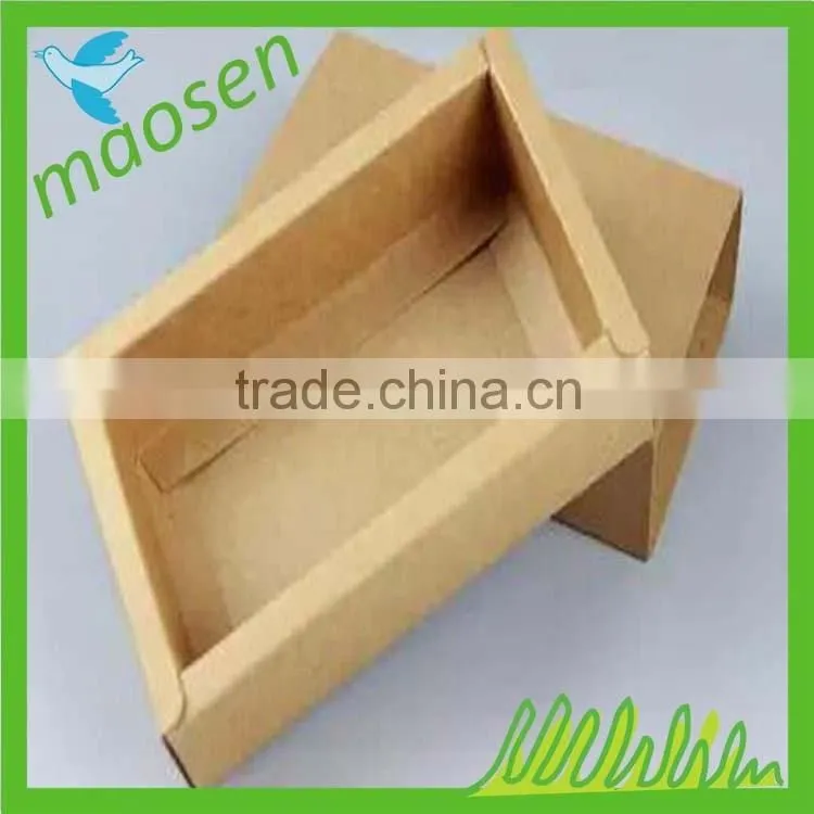 Recycled Foldable Single Wall Cardboard Kraft Paper Packaging Box