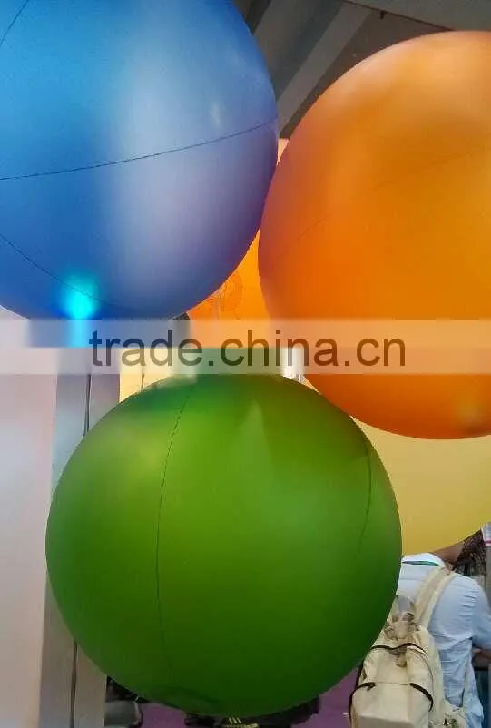 PVC inflatable beach ball with box inside, with toy inside, with insert