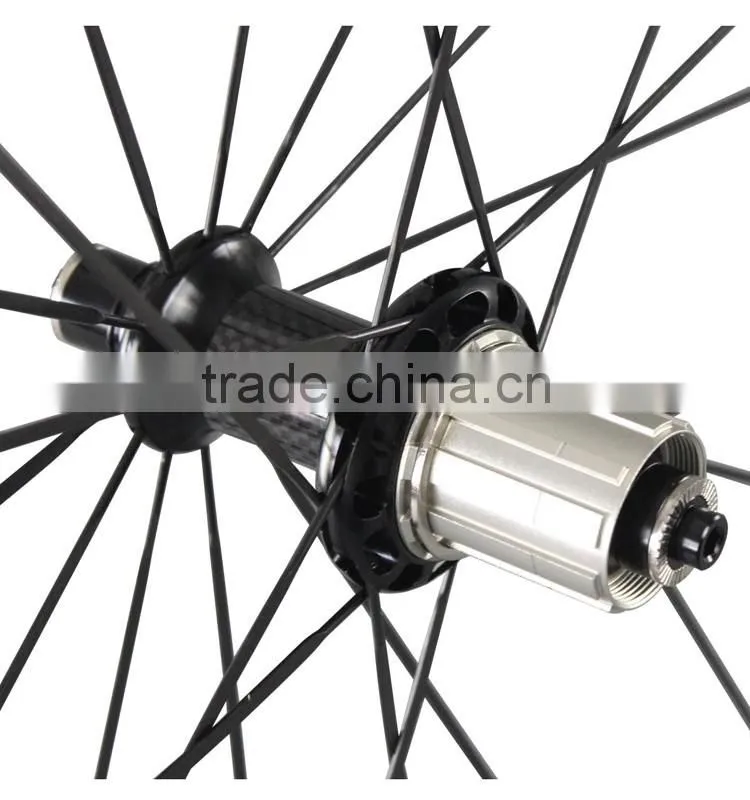 2016 China 700C 50mm clincher Basalt brake surface UD matt road bike wheels carbon