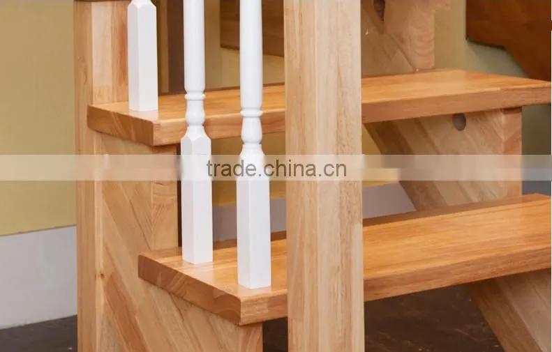 36" Triangle shape oak stair tareds